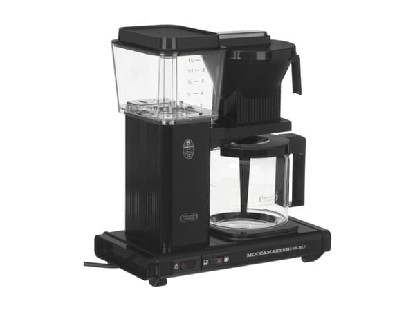 Moccamaster KBG Select, Kaffebrygger (drypp), 1,25 l, Malt kaffe, 1520 W, Sort