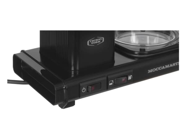 Moccamaster KBG Select, Kaffebrygger (drypp), 1,25 l, Malt kaffe, 1520 W, Sort