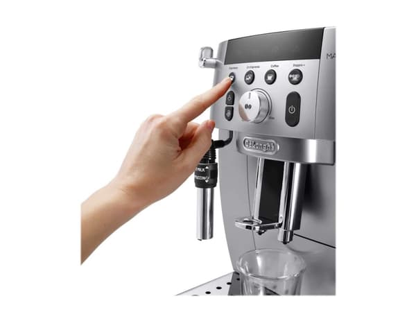 De'Longhi Magnifica S Smart ECAM250.31.SB - Automatisk kaffemaskin med melkeskummer - 15 bar - sølv