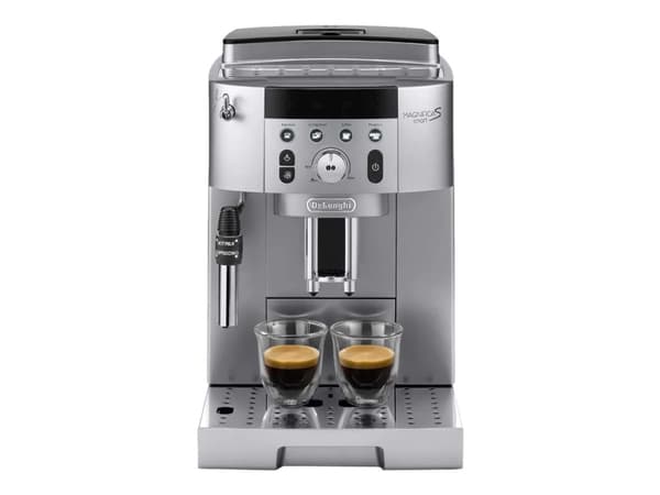 De'Longhi Magnifica S Smart ECAM250.31.SB - Automatisk kaffemaskin med melkeskummer - 15 bar - sølv