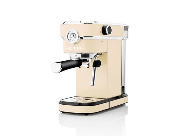 ETA Storio 6181 90040 - Kaffemaskin med mjölkskummare - 20 bar - beige