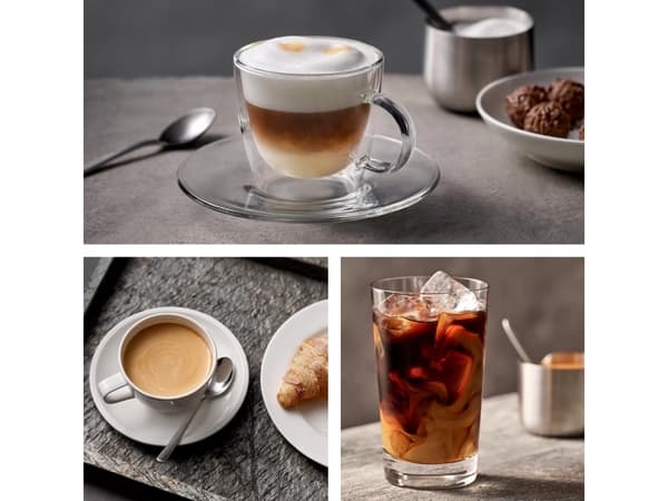 Siemens EQ.500 TQ507R03, Espressomaskin, 1,7 l, Kaffe bønner, Malt kaffe, Innebygd kaffekvern, Sort, Rustfritt stål