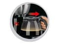 Miniatyrbild 2 av 5: Braun CaféHouse KF 570/1 PurAroma DeLuxe - Kaffemaskin - 10 koppar - svart