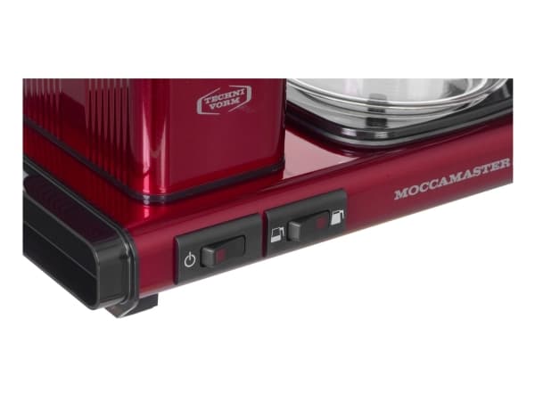 Moccamaster 53990, Kombinerad kaffebryggare, 1,25 l, 1520 W, Röd