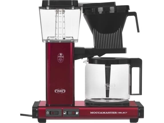 Moccamaster 53990, Kombinerad kaffebryggare, 1,25 l, 1520 W, Röd