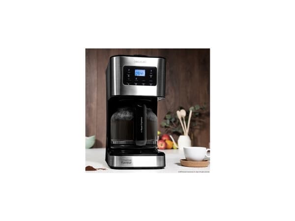 Cecotec 01555, Droppande kaffebryggare, 1,5 l, Malat kaffe, 950 W, Rostfritt stål