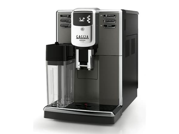 Gaggia Anima Class, Espressomaskin, 1,8 l, Kaffebönor, Malat kaffe, Inbyggd kvarn, 1500 W, Svart, Rostfritt stål