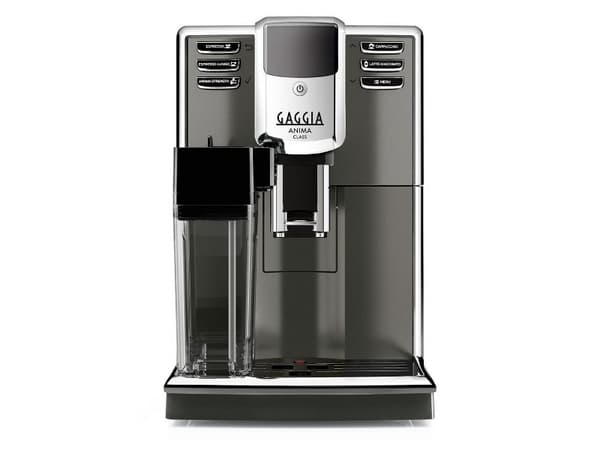 Gaggia Anima Class, Espressomaskin, 1,8 l, Kaffebönor, Malat kaffe, Inbyggd kvarn, 1500 W, Svart, Rostfritt stål