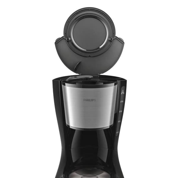 Filterkaffebryggare PHILIPS Daily HD7462 / 20 - Svart och rostfritt stål