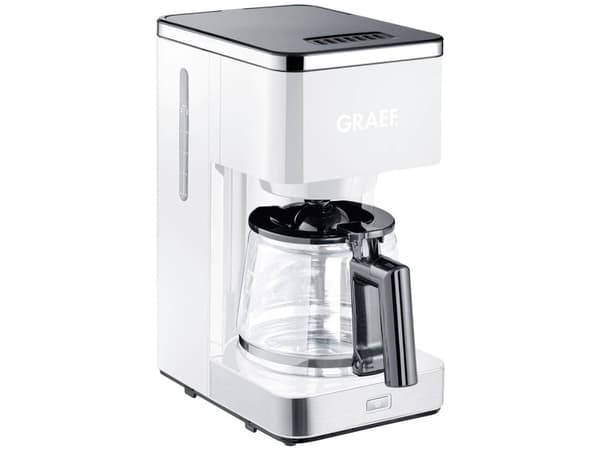 Graef Young FK401 - Kaffemaskin - 10 kopper - hvit
