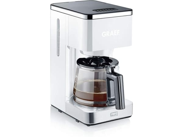 Graef Young FK401 - Kaffemaskin - 10 kopper - hvit