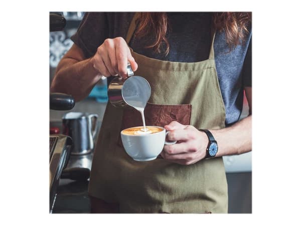Gastroback Design Espresso Basic - Kaffemaskin med melkeskummer - 15 bar - svart