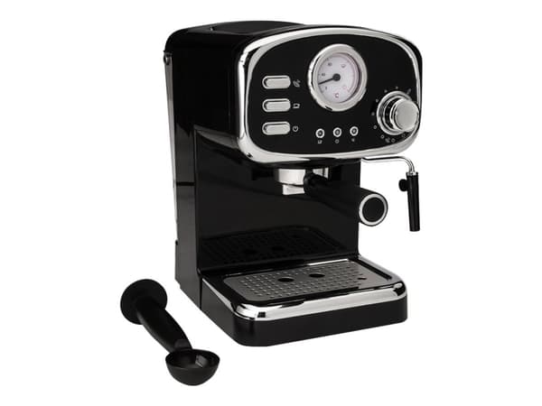 Gastroback Design Espresso Basic - Kaffemaskin med melkeskummer - 15 bar - svart