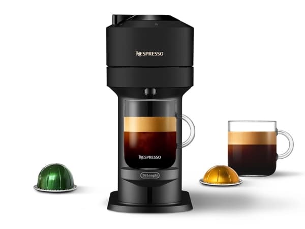 De’Longhi Nespresso Vertuo Next ENV120BM, Kapsel kaffemaskine, 1,1 L, Kaffekapsel, 1500 W, Sort