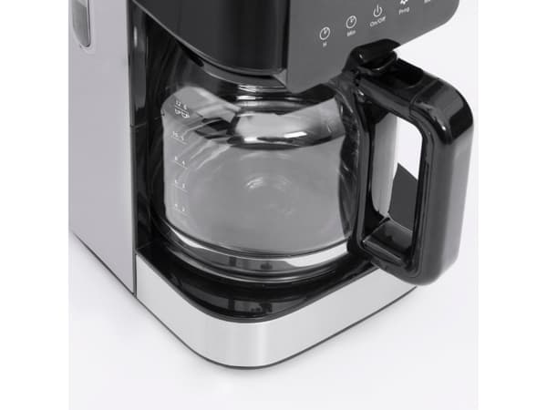 Caso 1846, Kaffebrygger (drypp), 1,5 l, Malt kaffe, 900 W, Sort, Rustfritt stål