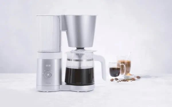 ZWILLING Enfinigy, Kaffebrygger (drypp), 1,5 l, 1960 W, Sølv, Hvit