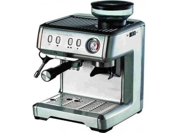 Ariete 1313, Espressokone, 2 L, Kahvipavut, Sisäänrakennettu jauhin, 1600 W, Musta, Ruostumaton teräs