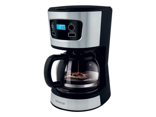 Sencor SCE 3700BK, 0,75 l, Malt kaffe, 700 W, Sort