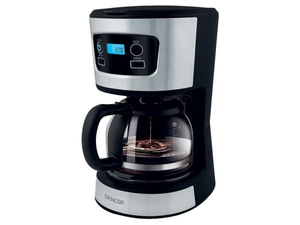 Sencor SCE 3700BK, 0,75 l, Malt kaffe, 700 W, Sort