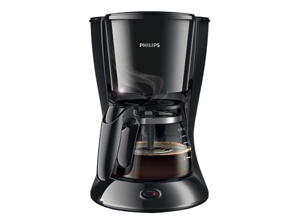 Philips Daily Collection HD7432/20 Kahvinkeitin, Suodatinkahvinkeitin, 0,6 L, Jauhettu kahvi, 750 W, Musta