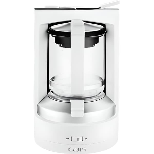 Kaffebryggare - KRUPS - KM468210 T8.2 - 12 koppar - Filter - Vit