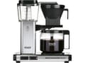 Miniatyrbild 4 av 4: Moccamaster KBG Select Polished Silver, Droppande kaffebryggare, 1,25 l, Malat kaffe, 1520 W, Svart, Silver