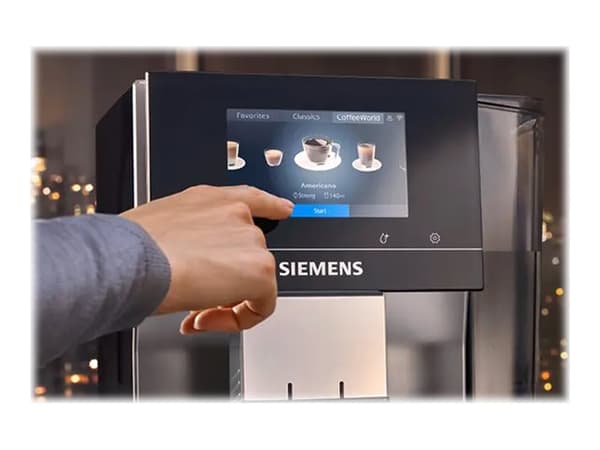 Siemens EQ.700 classic Morning Haze TP705R01 - Automatisk kaffemaskin med capuccinatore - 19 bar