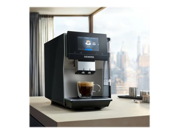 Siemens EQ.700 classic Morning Haze TP705R01 - Automatisk kaffemaskin med capuccinatore - 19 bar