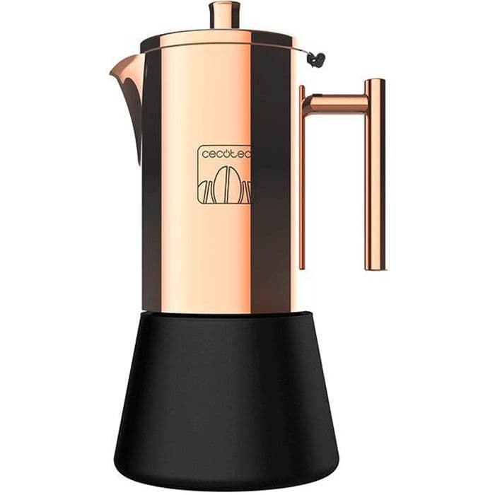 Italiensk kaffebryggare i högkvalitativt rostfritt stål och elegant design, för att få ett kaffe med bästa fyllighet och arom.