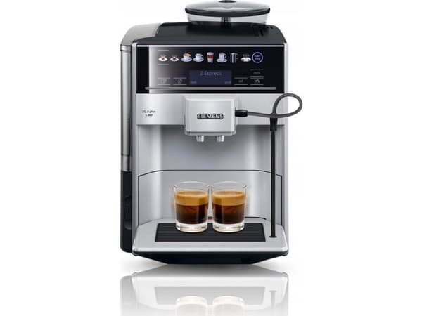 Siemens EQ900 TQ903D03 - Automatisk kaffemaskin med melkeskummer - 19 bar - rustfritt stål