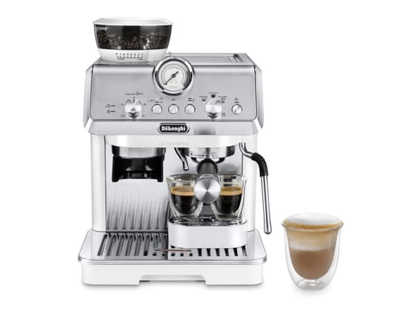 De'Longhi La Specialista Arte EC9155.W - Kaffemaskin med mjölkskummare - 15 bar - vit