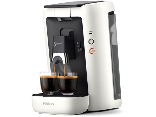 Philips Senseo CSA260/10, Pod kaffe maskin, 1,2 l, Kaffe pute, 1450 W, Hvit