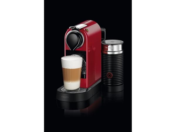 Krups Nespresso XN7615, Kapseldrevet kaffemaskin, 1 l, Kaffe kapsyl, 1710 W, Rød