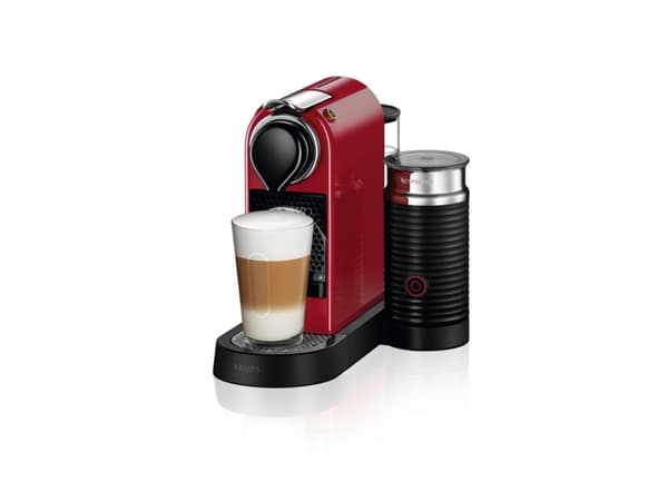 Krups Nespresso XN7615, Kapseldrevet kaffemaskin, 1 l, Kaffe kapsyl, 1710 W, Rød