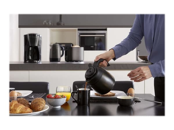 Philips Café Gaia HD7547 - Kaffemaskin - 12 koppar - titan