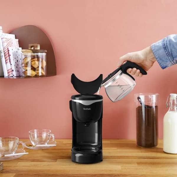 TEFAL Filter kaffebryggare - Kapacitet 6 koppar - Håll värmen 30 min CM340811