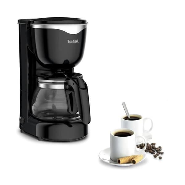 TEFAL Filter kaffebryggare - Kapacitet 6 koppar - Håll värmen 30 min CM340811