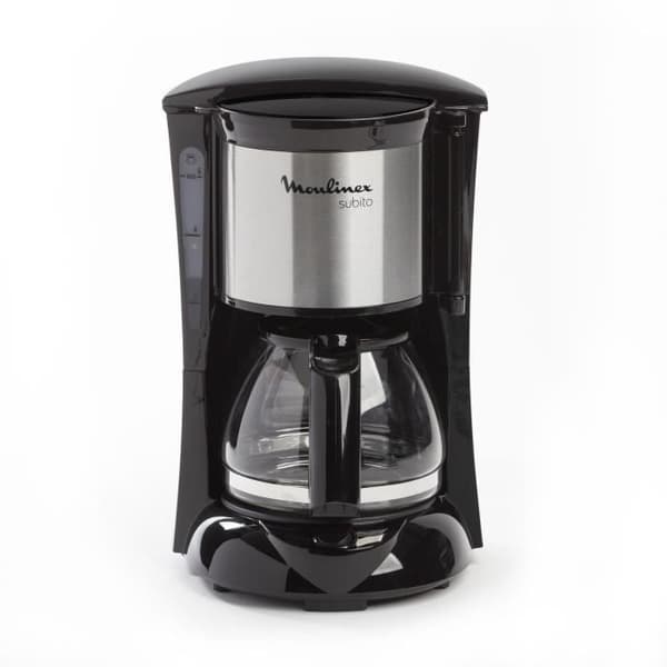 MOULINEX Subito Filter kaffebryggare, Kapacitet 0,6 L, 6 koppar, Håll varm i 30 min, Automatisk avstängning FG150813