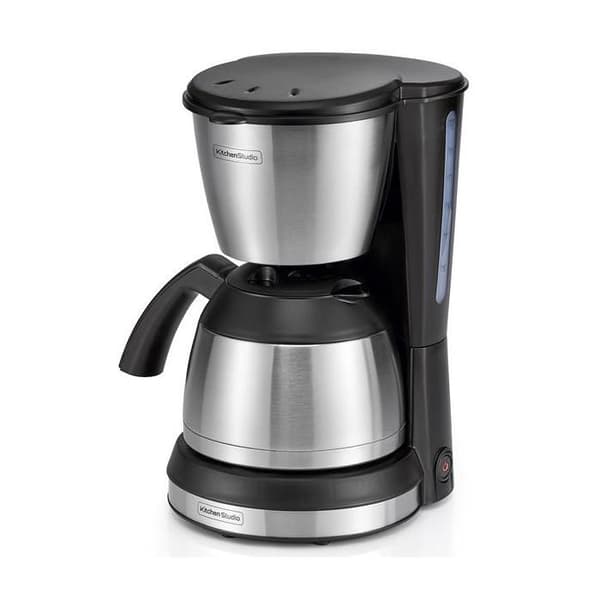 KÖKSSTUDIO Isolerat filter kaffebryggare 12 koppar 800W svart KSMD250B
