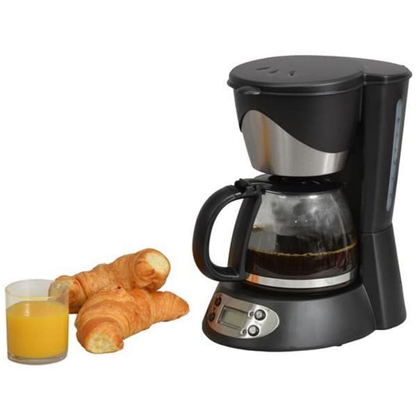KÖKSKOCK KSMD230T kaffebryggare - 6 koppar - Rostfritt stål/Svart - Programmerbar