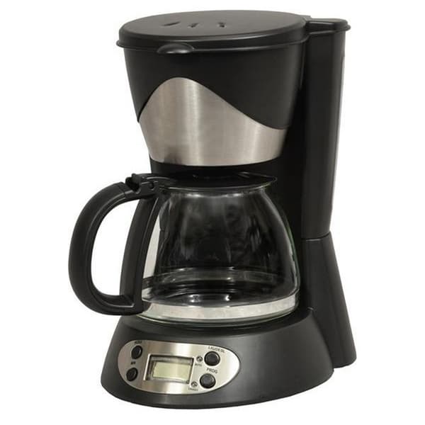 KÖKSKOCK KSMD230T kaffebryggare - 6 koppar - Rostfritt stål/Svart - Programmerbar