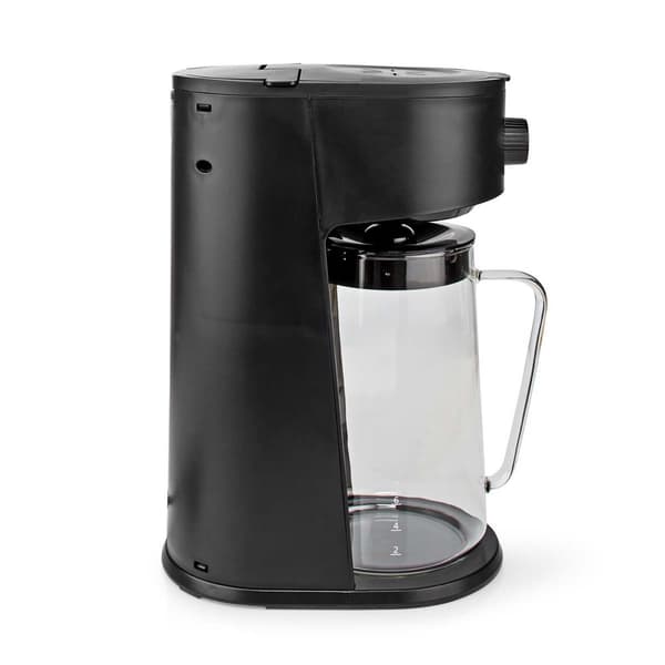 Nedis Iskaffe & Iste Maskine | Filterkaffe | 2.5 l | 6 Kopper | Sort