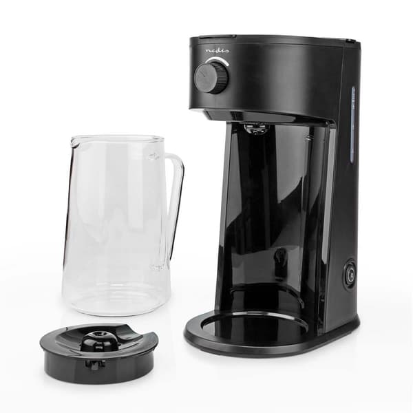 Nedis Iskaffe & Iste Maskine | Filterkaffe | 2.5 l | 6 Kopper | Sort
