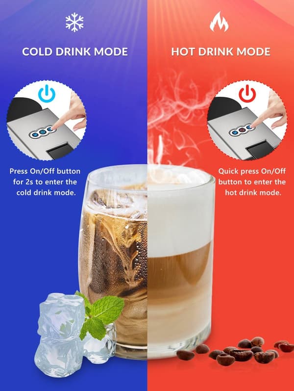 HiBREW Kaffemaskine 4i1 Multi-kapsel Espresso Dolce, Nespresso og flere.