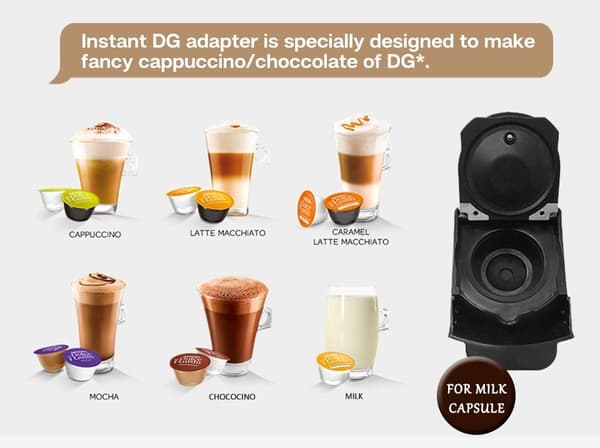 HiBREW Kaffemaskine 4i1 Multi-kapsel Espresso Dolce, Nespresso og flere.