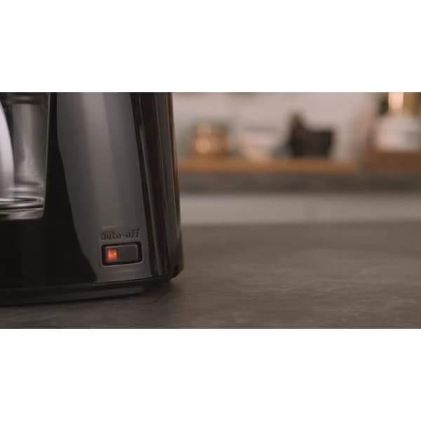 Kaffemaskin Melitta - Njut av Top Glass Noir/Borsted Steel 1017-04