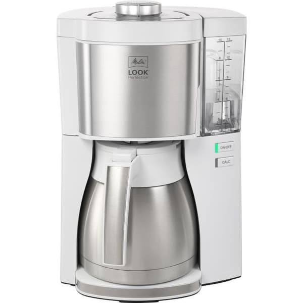 Melitta Coffee Machine - Look V Therm Perfection 1025-15 White/Borsted Steel