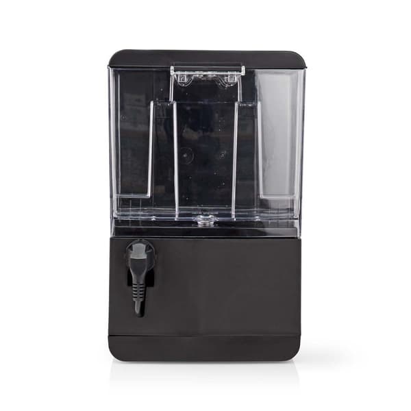 Nedis Kaffebryggare | Filtrera kaffe | 1.5 l | 12 Koppar | Varmhållningsfunktion | Slå på timern | LCD-skärm | Klock funktion | Aluminium / Svart