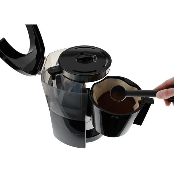 Melitta Coffee Machine - Look IV Thermal Selection 1011-12 Svart/borstat stål