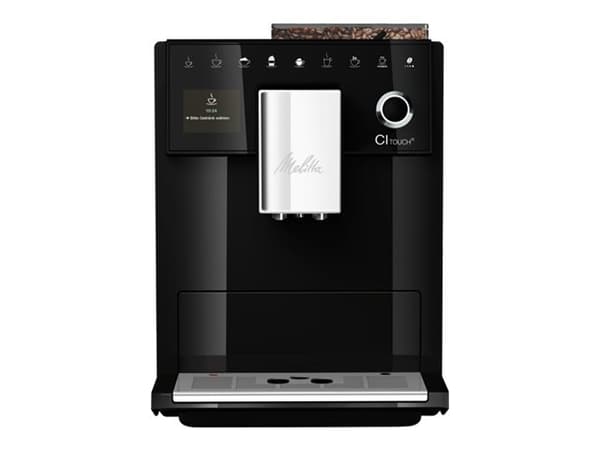 Melitta CI Touch F630-102 - Automatisk kaffemaskin med melkeskummer - 15 bar - svart